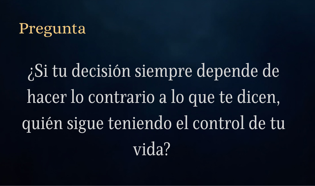 El vértice del criterio propio