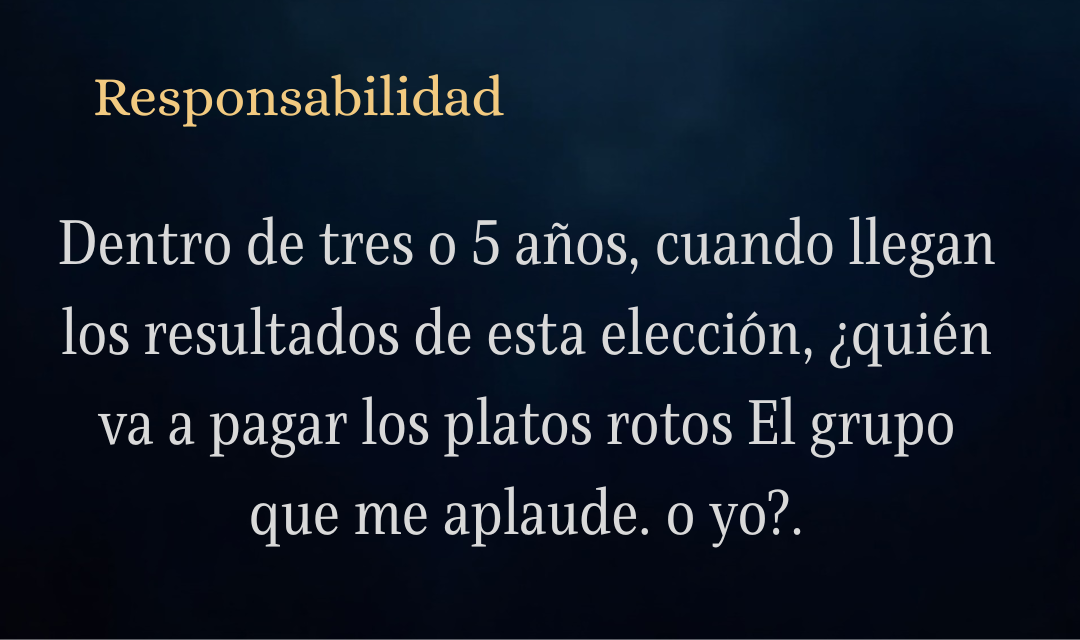 El test del anonimato y el filtro de responsabilidad